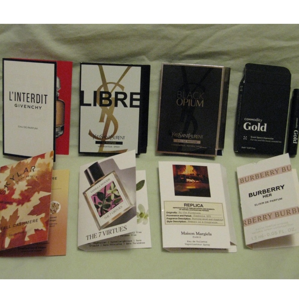 Sephora Luxury Fragrance Set of 8 Givenchy, Commodity, YSL, Burberry & More
